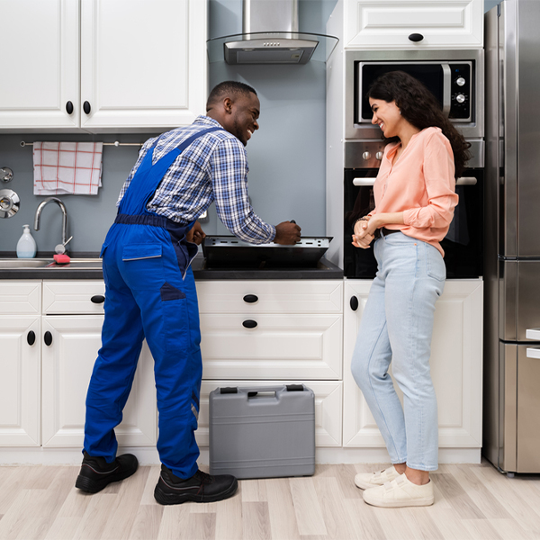 can you provide an estimate for cooktop repair before beginning any work in Mabel Minnesota